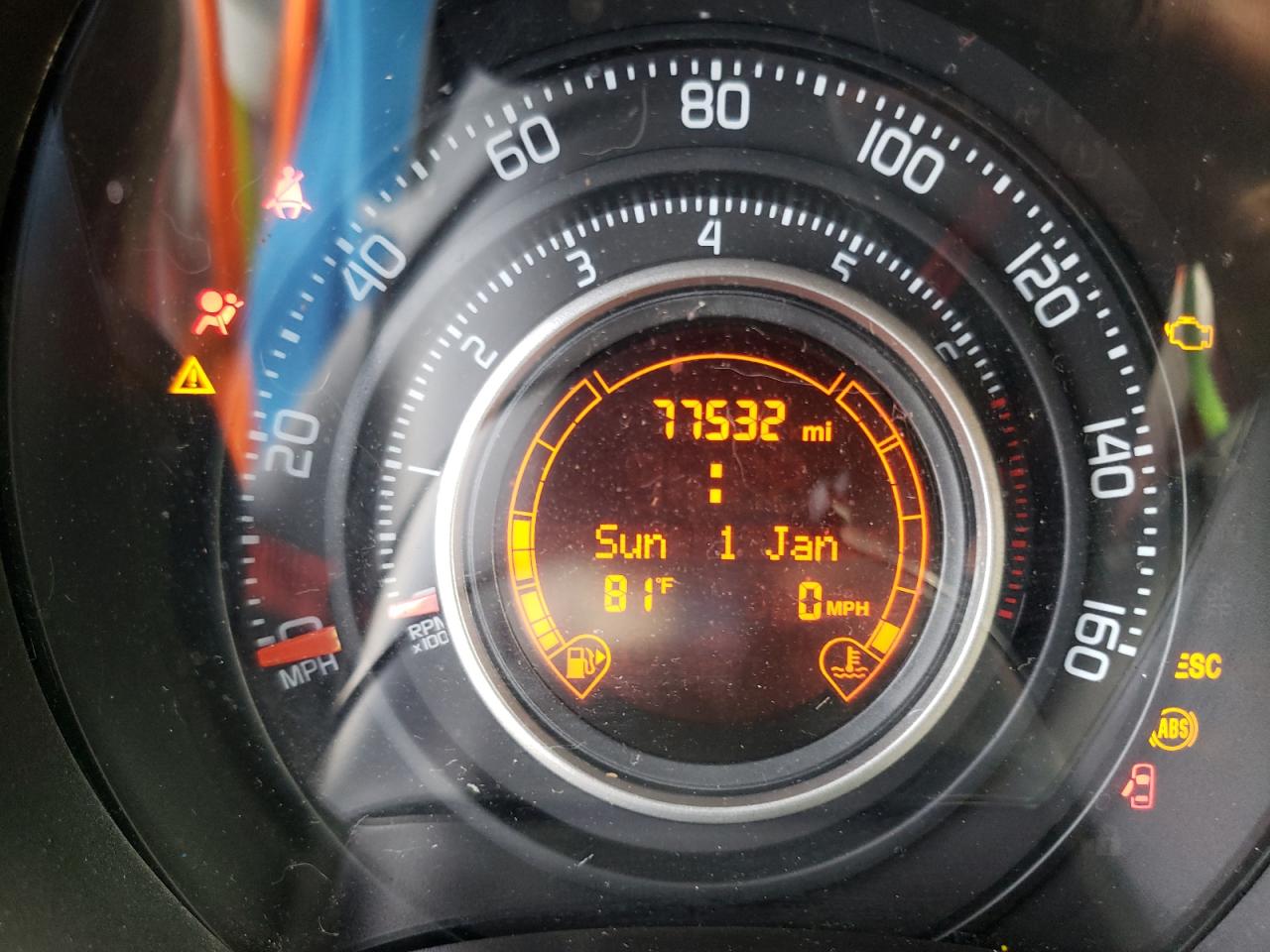 Photo 8 from auction – 2013 FIAT 500 ABARTH with VIN 3C3CFFFH4DT634162