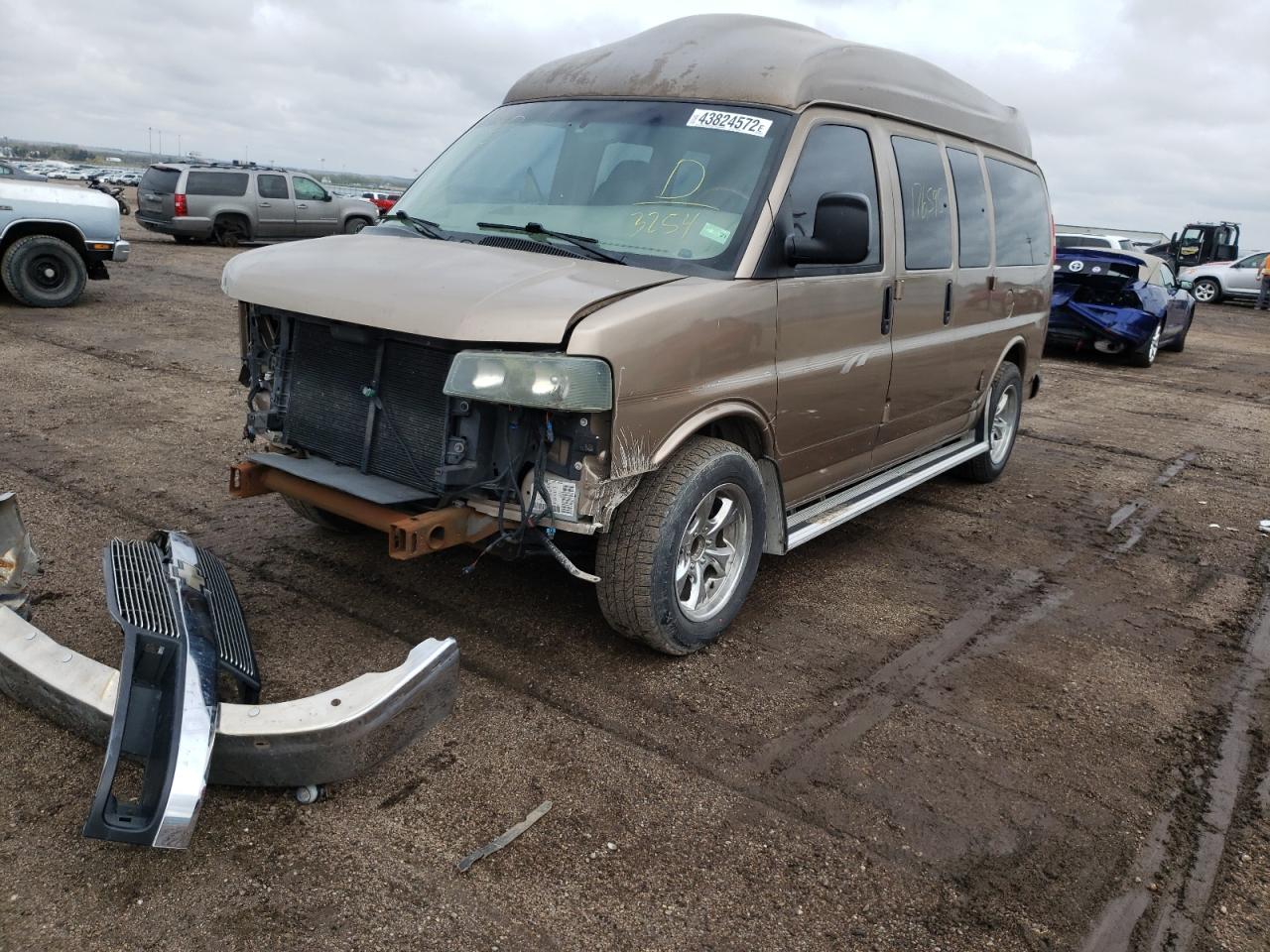 Photo 2 from auction – 2003 CHEVROLET EXPRESS G1 with VIN 1GBFG15T831233254