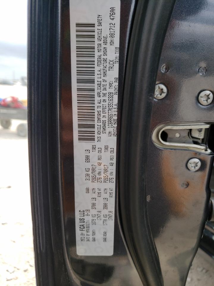 Photo 11 from auction – 2019 RAM 1500 CLASS with VIN 1C6RR6ST7KS516328
