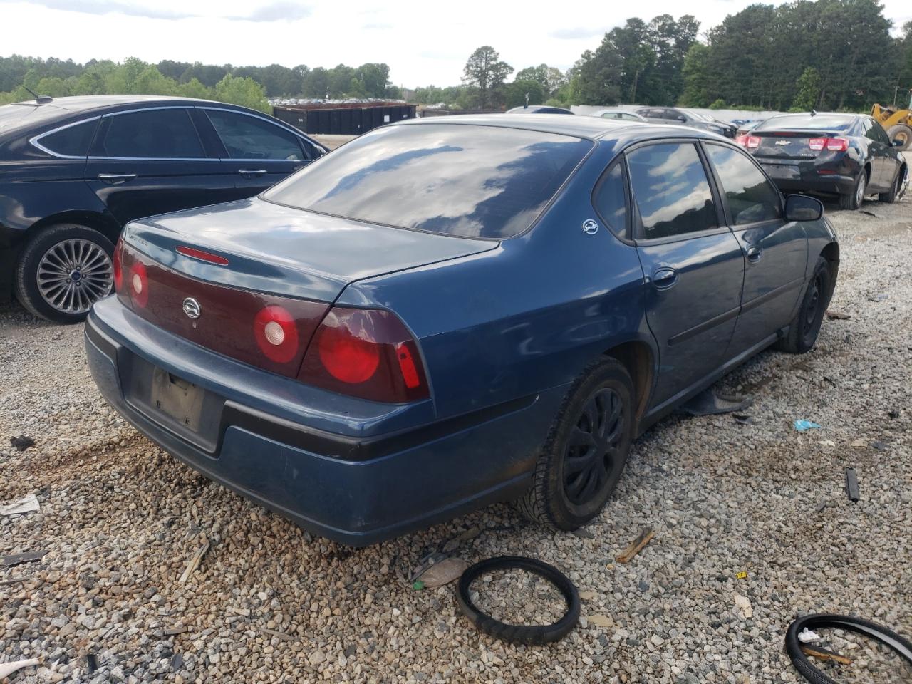 Photo 4 from auction – 2003 CHEVROLET IMPALA with VIN 2G1WF52E939171041