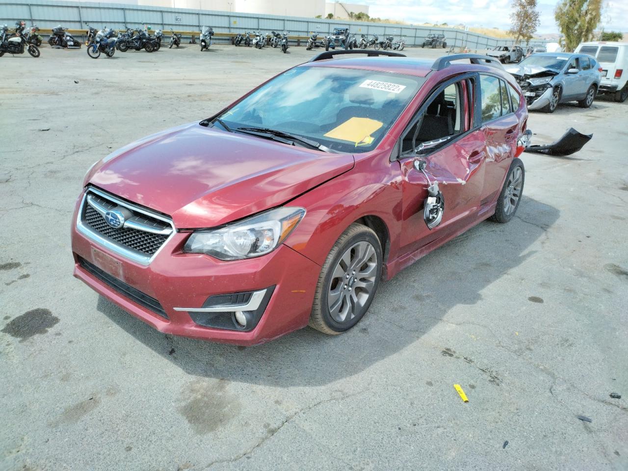 Photo 2 from auction – 2016 SUBARU IMPREZA SP with VIN JF1GPAP66G8249026