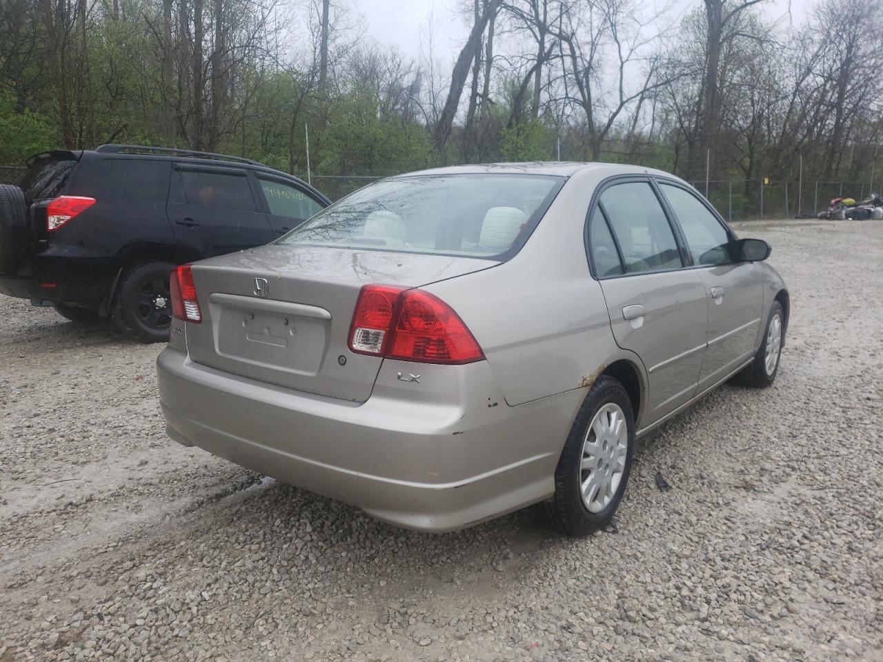 Photo 4 from auction – 2004 HONDA CIVIC LX with VIN 2HGES16554H620841