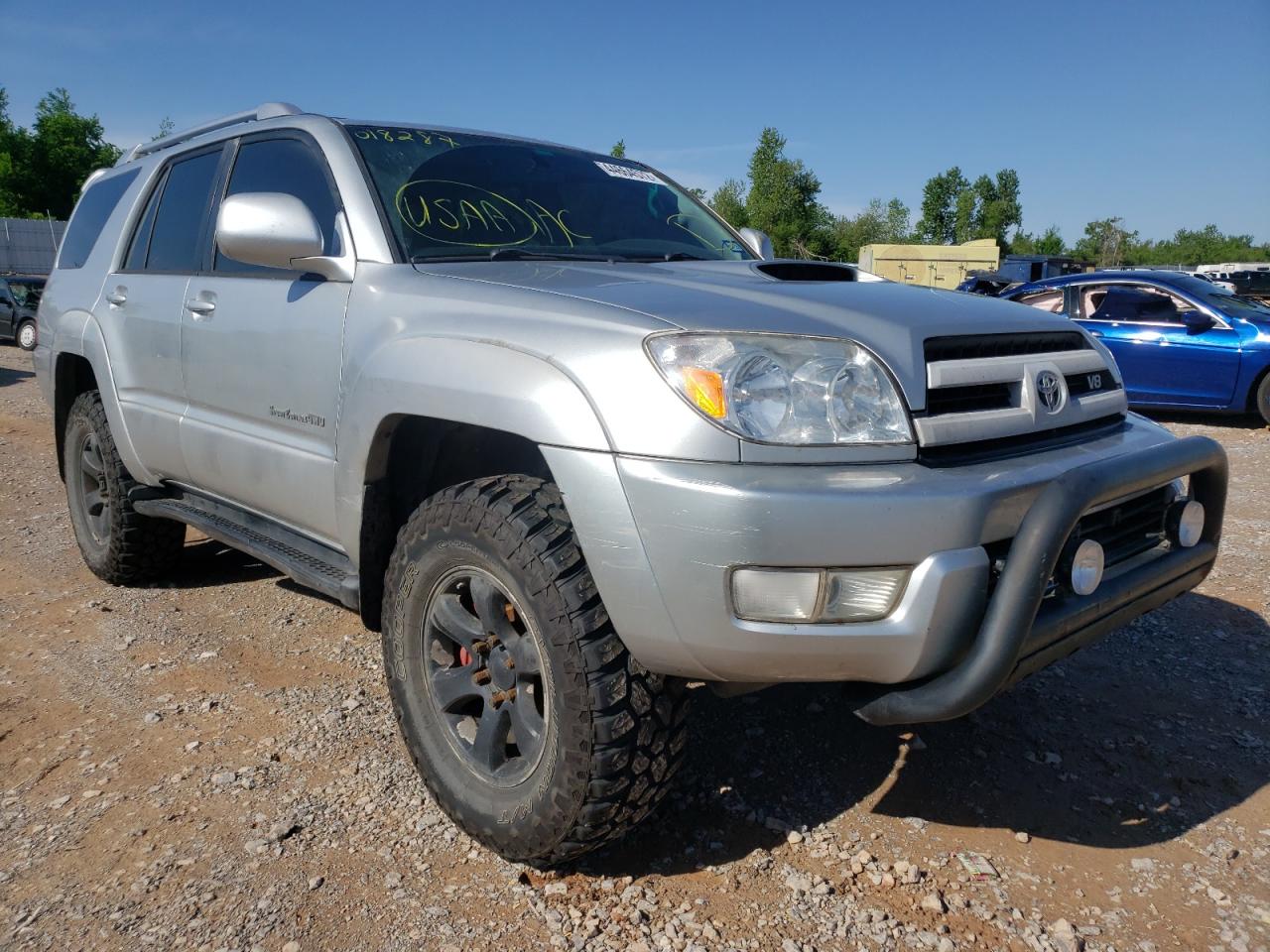 TOYOTA 4RUNNER SR 2004 with VIN JTEBT14R048018287 - Photo from auction