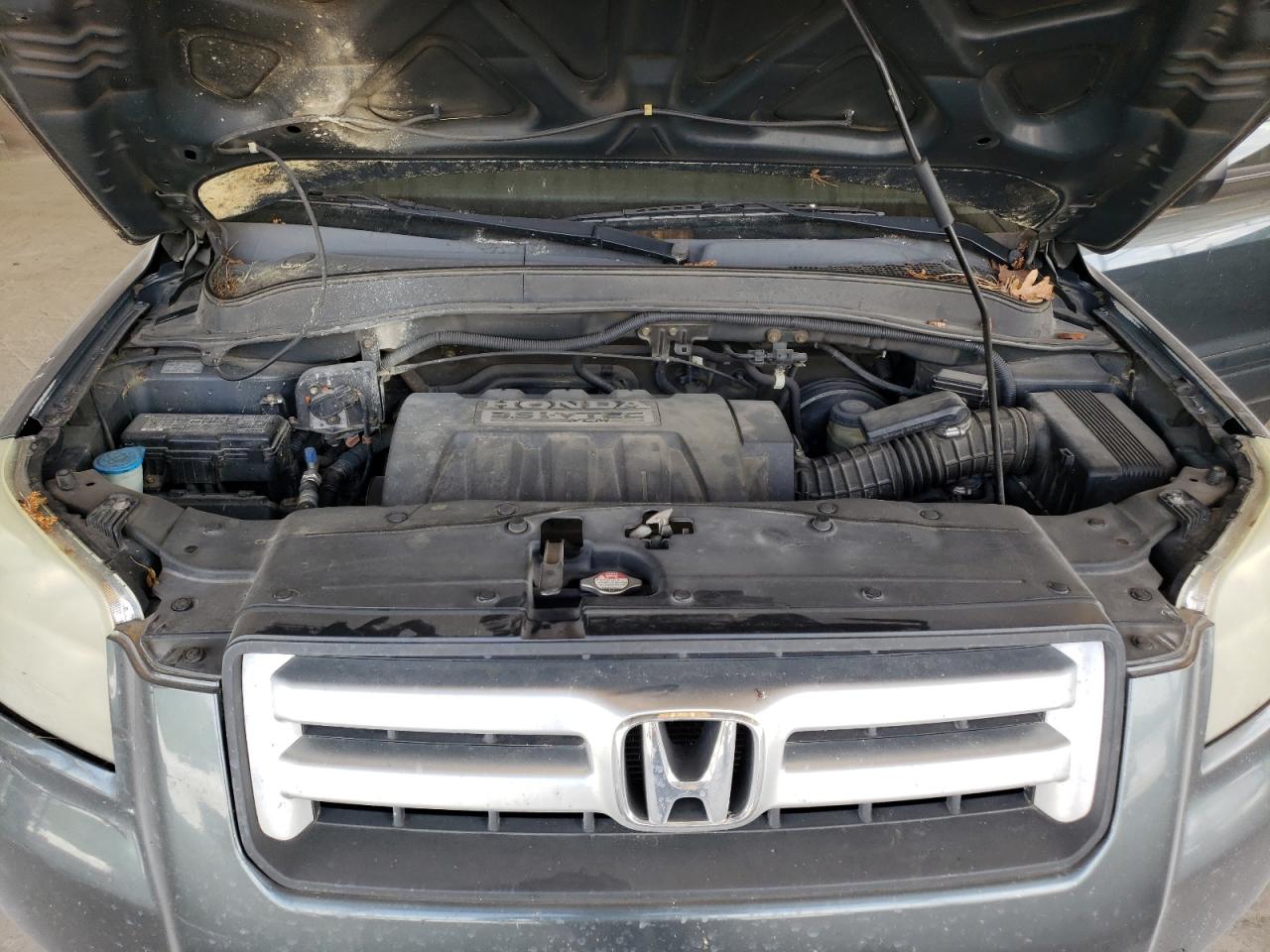 Photo 7 from auction – 2006 HONDA PILOT LX with VIN 5FNYF28166B021441