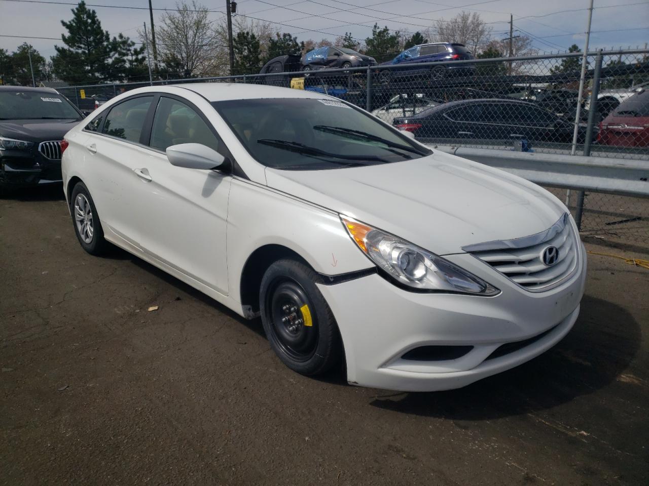 HYUNDAI SONATA GLS 2012 with VIN 5NPEB4AC7CH366495 - Photo from auction