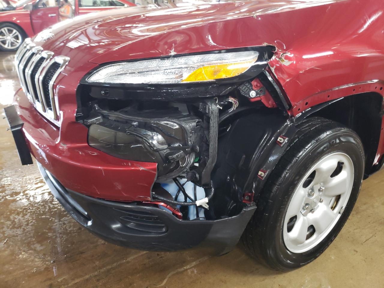 Photo 9 from auction – 2017 JEEP CHEROKEE S with VIN 1C4PJLAB3HW508002