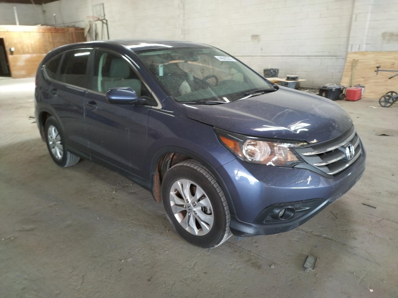 HONDA CR-V EX 2013 with VIN 3CZRM3H53DG702872 - Photo from auction