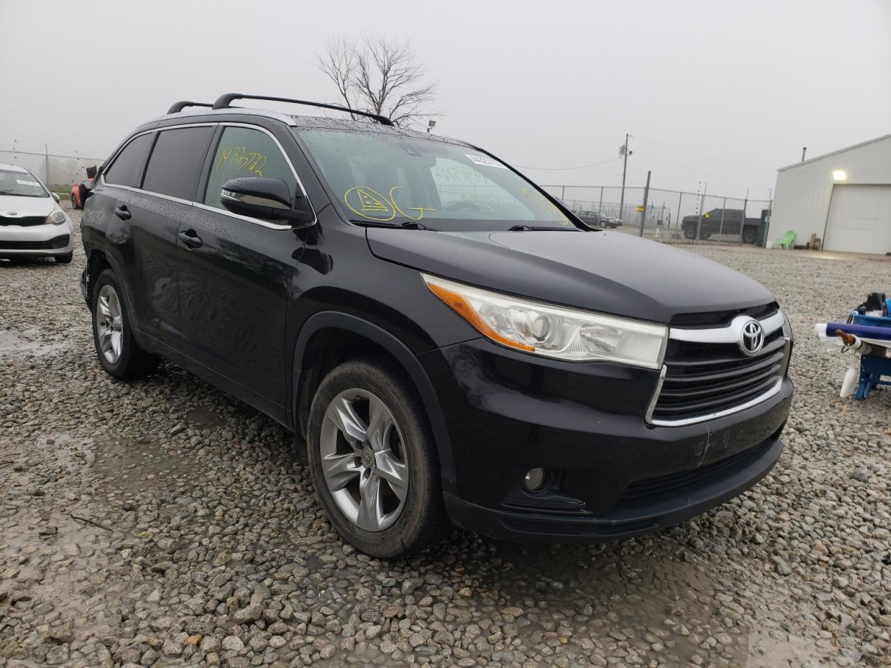 TOYOTA HIGHLANDER 2015 with VIN 5TDYKRFH9FS040095 - Photo from auction