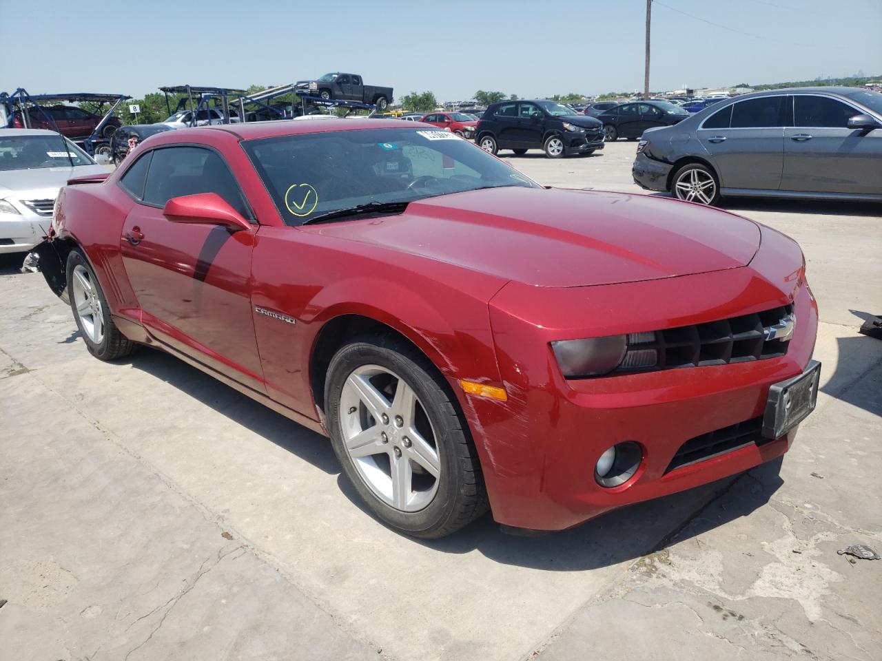 CHEVROLET CAMARO LT 2012 z numerem VIN 2G1FB1E32C9180789 - Zdjęcie z aukcji