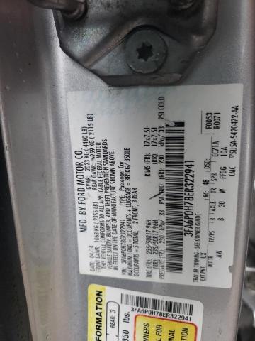 Photo 10 from auction – 2014 FORD FUSION SE with VIN 3FA6P0H78ER322941
