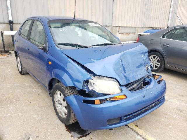 CHEVROLET AVEO LT 2005 with VIN KL1TG52605B357799 - Photo from auction