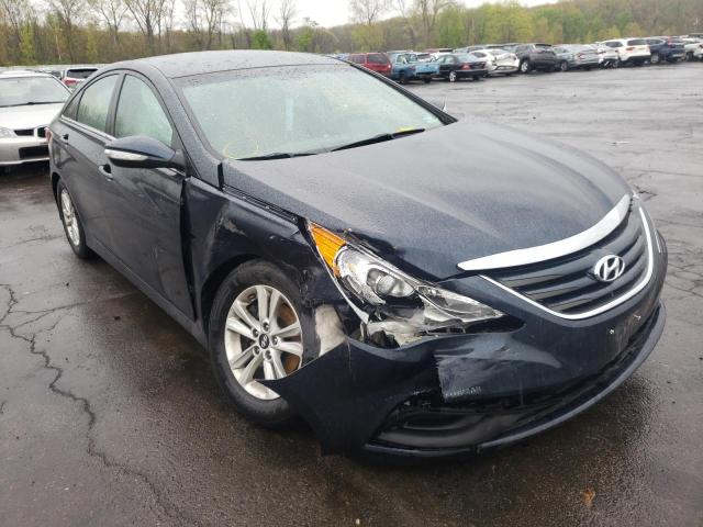 HYUNDAI SONATA GLS 2014 with VIN 5NPEB4AC5EH861295 - Photo from auction