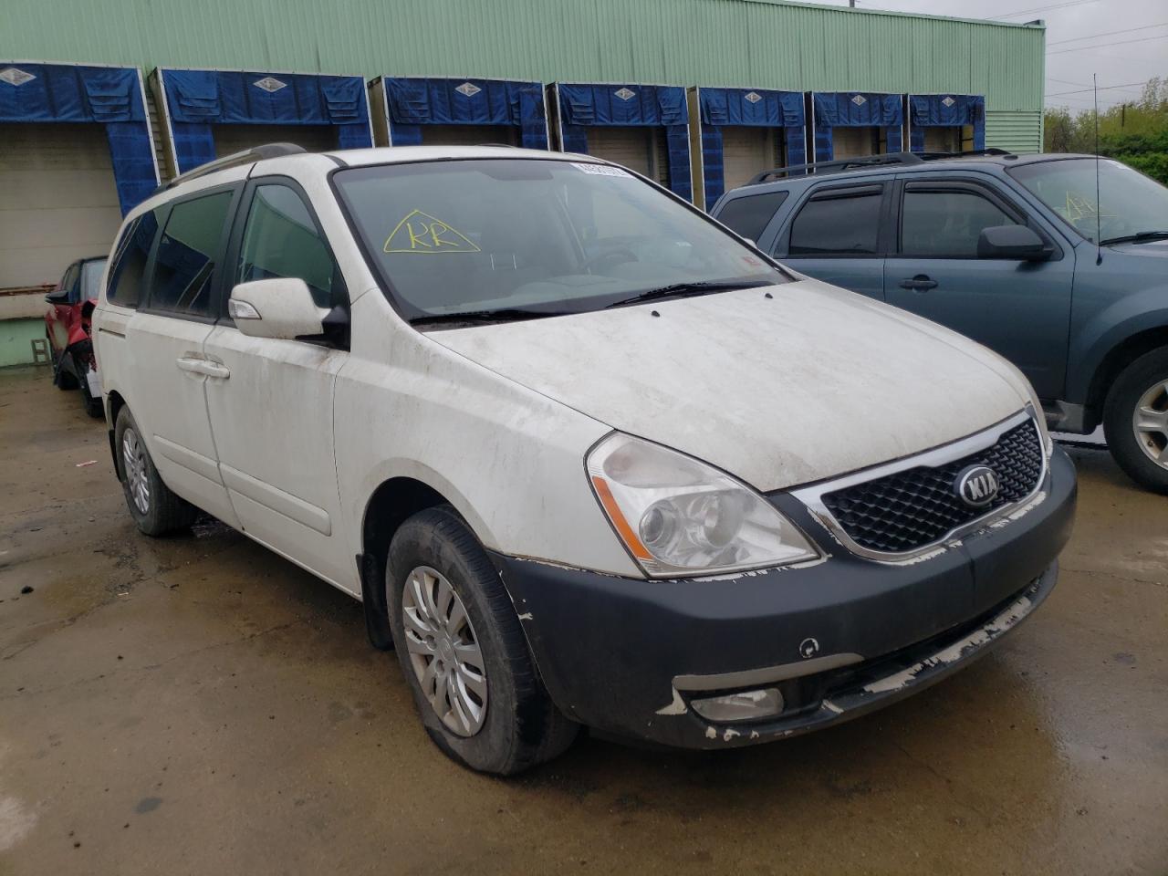 KIA SEDONA LX 2014 with VIN KNDMG4C73E6564534 - Photo from auction