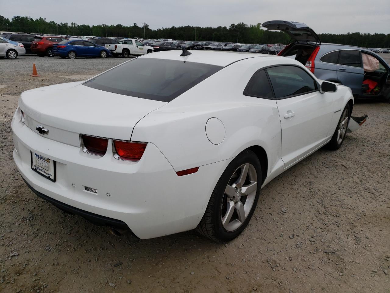 Photo 4 from auction – 2011 CHEVROLET CAMARO LT with VIN 2G1FB1ED0B9166235