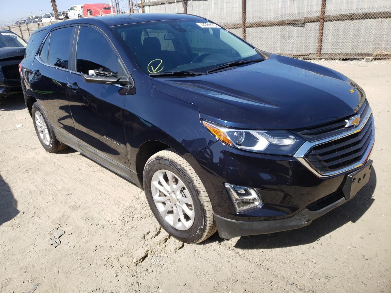 Photo 1 from auction – 2021 CHEVROLET EQUINOX LT with VIN 3GNAXUEVXMS114279