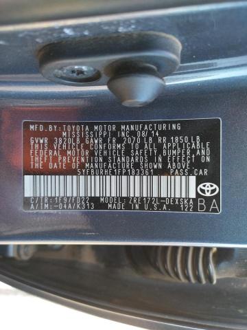 Photo 10 from auction – 2015 TOYOTA COROLLA L with VIN 5YFBURHE1FP183361