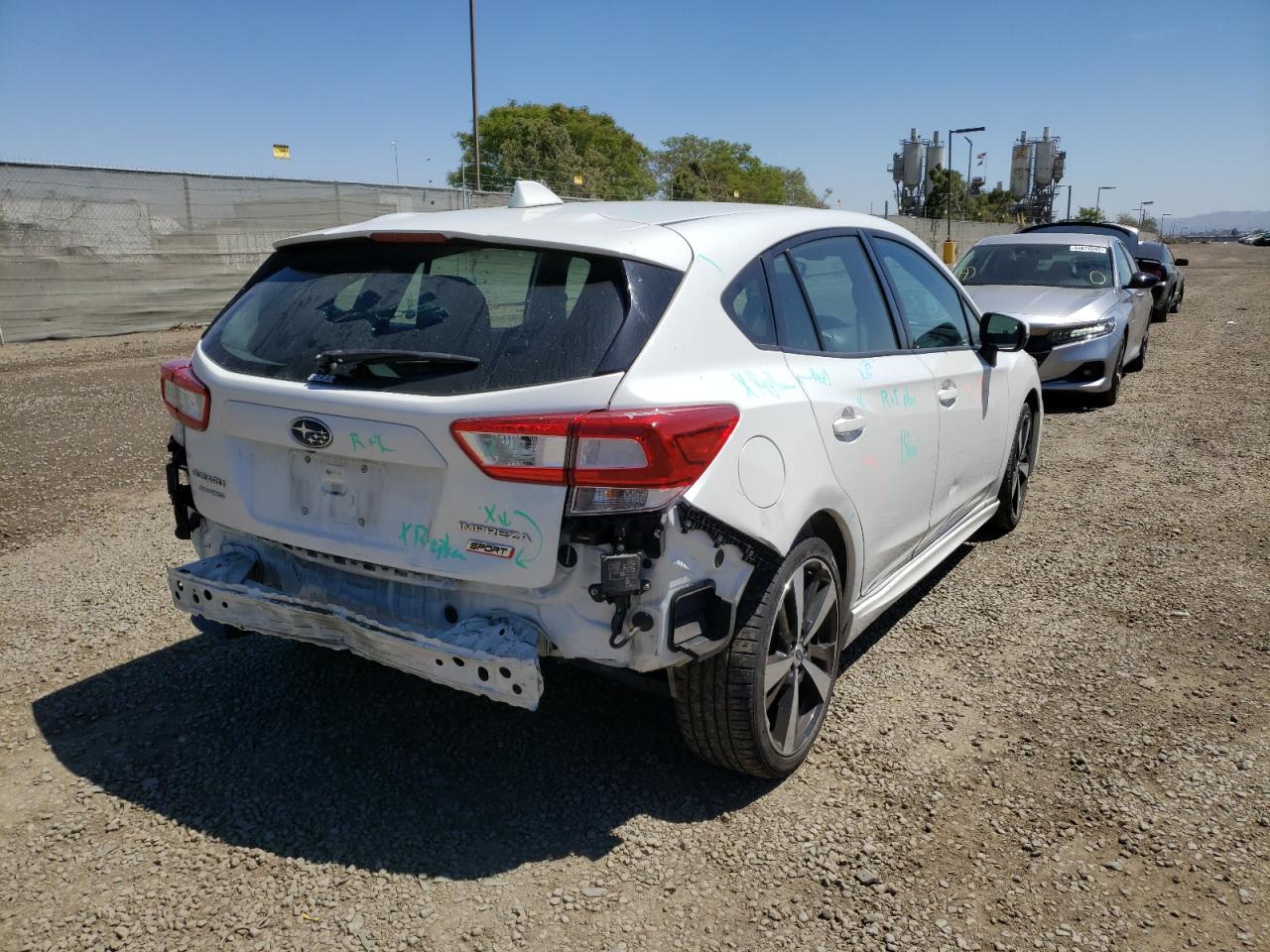 Photo 4 from auction – 2017 SUBARU IMPREZA SP with VIN 4S3GTAM68H3728878