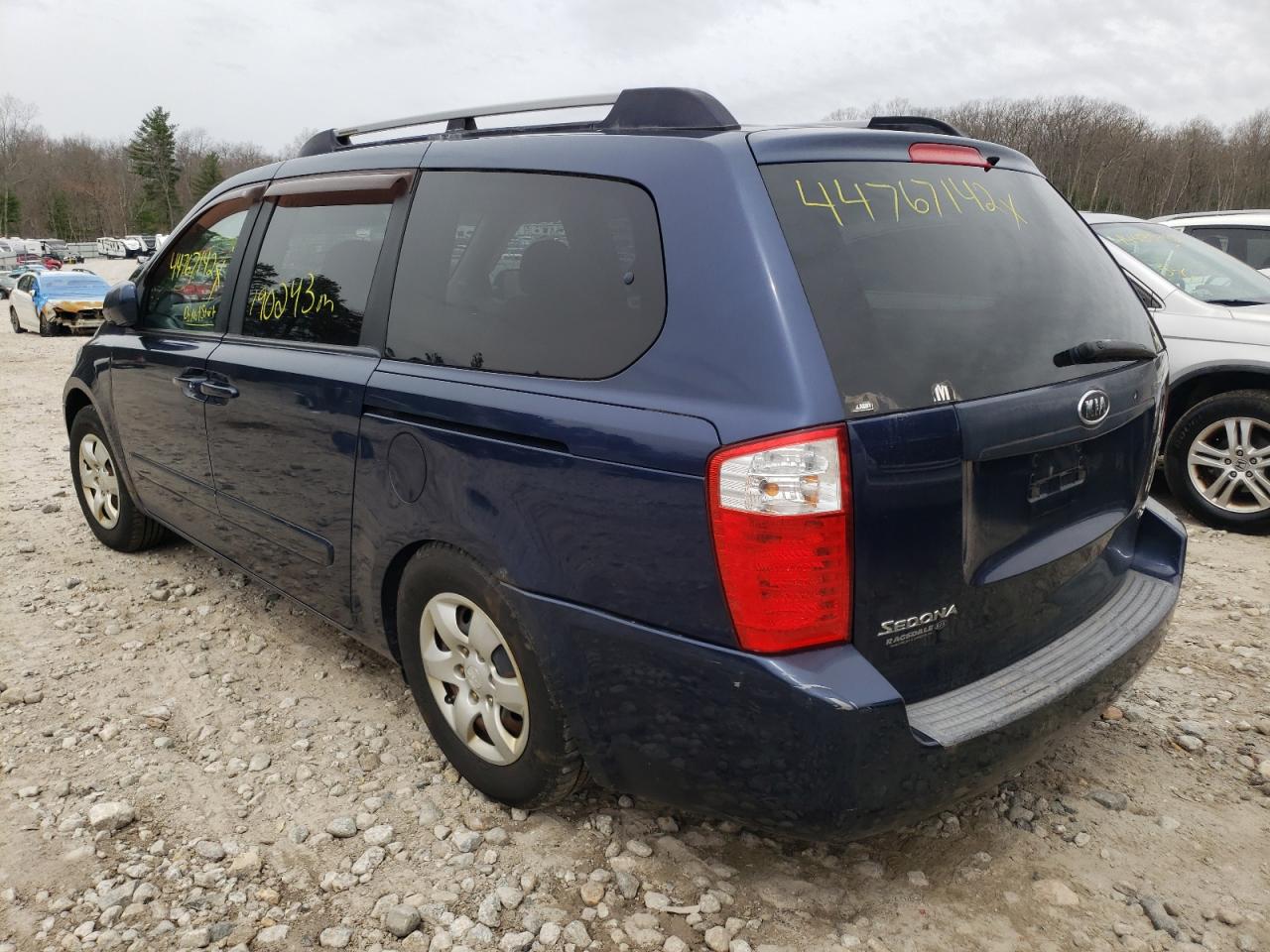 Photo 3 from auction – 2006 KIA SEDONA EX with VIN KNDMB233966035848