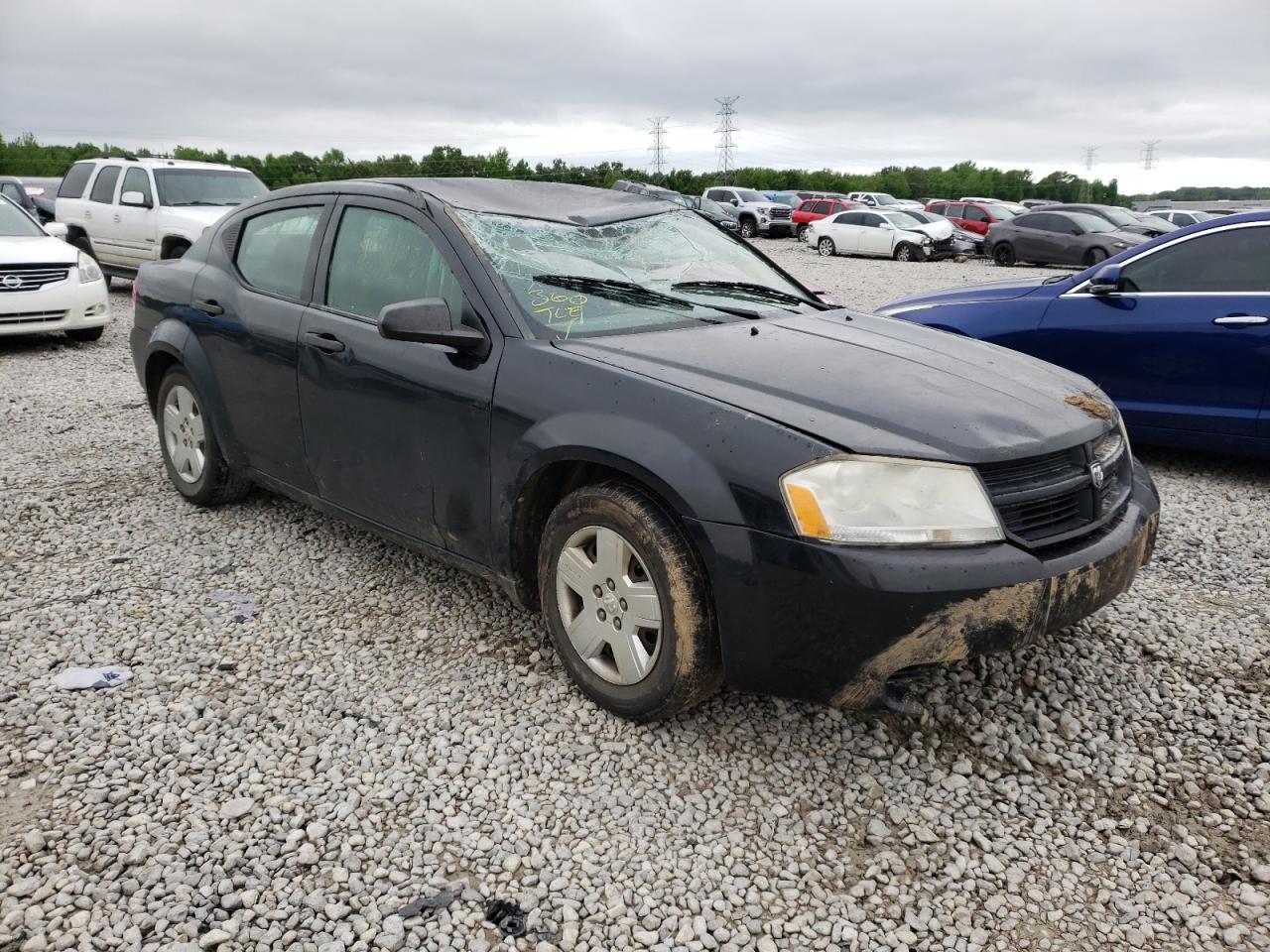 DODGE AVENGER SX 2010 with VIN 1B3CC4FBXAN221633 - Photo from auction