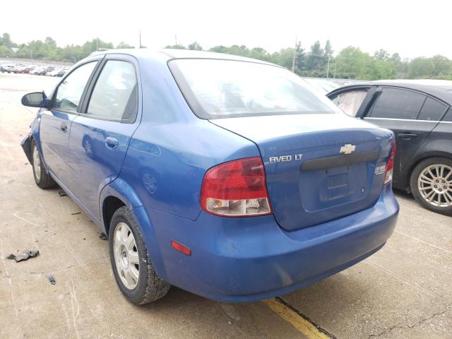 Photo 3 from auction – 2005 CHEVROLET AVEO LT with VIN KL1TG52605B357799