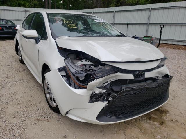 TOYOTA COROLLA LE 2020 with VIN 5YFEPRAE4LP101522 - Photo from auction
