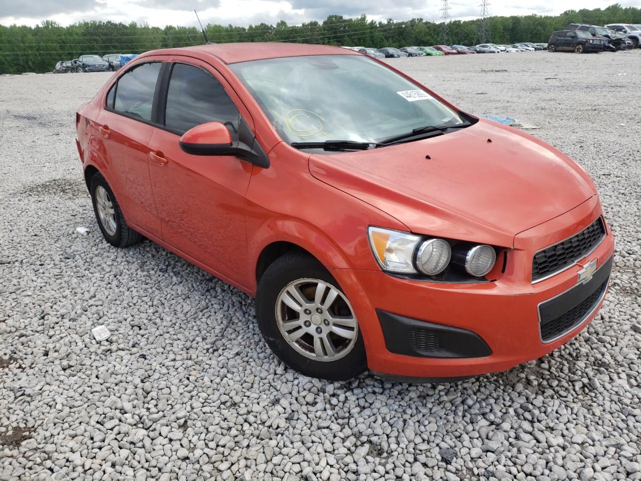 CHEVROLET SONIC LS 2012 with VIN 1G1JB5SH3C4226764 - Photo from auction