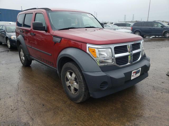 DODGE NITRO SXT 2007 with VIN 1D8GU28K07W551932 - Photo from auction