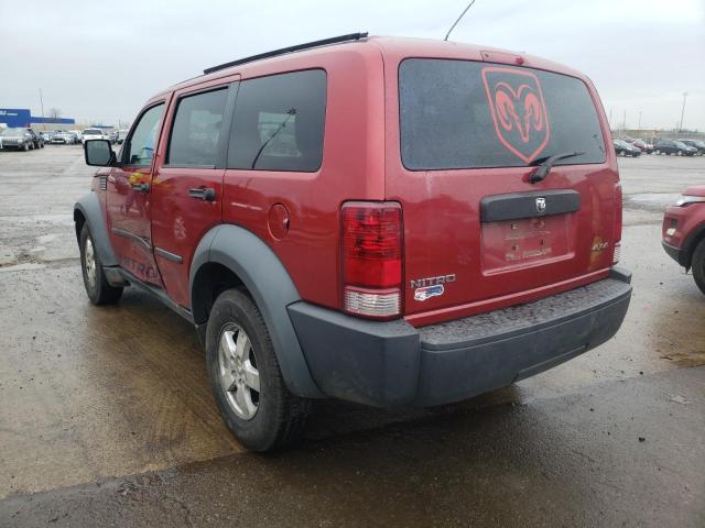 Photo 3 from auction – 2007 DODGE NITRO SXT with VIN 1D8GU28K07W551932