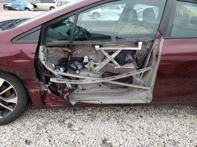 Photo 9 from auction – 2013 HONDA CIVIC EXL with VIN 19XFB2F92DE257082