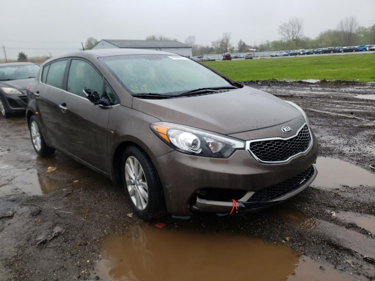 KIA FORTE EX 2015 with VIN KNAFX5A83F5301071 - Photo from auction