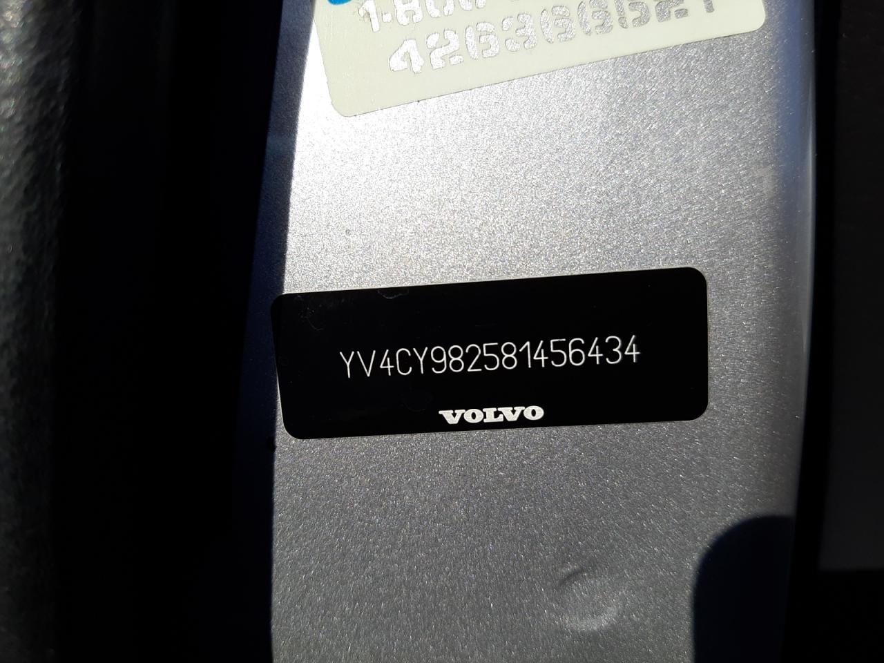 Photo 10 from auction – 2008 VOLVO XC90 3.2 with VIN YV4CY982581456434