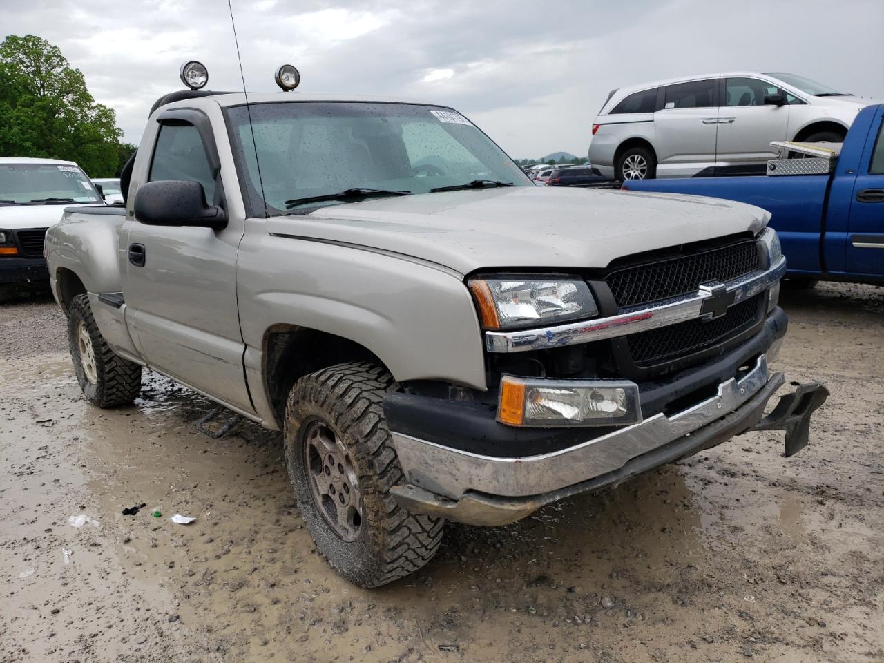 CHEVROLET SILVERADO 2004 with VIN 1GCEK14T34Z198729 - Photo from auction