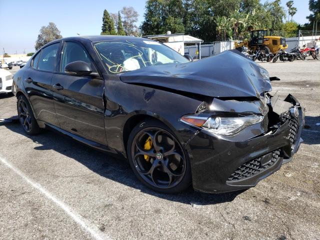 ALFA ROMEO GIULIA TI 2018 with VIN ZARFAECN9J7593531 - Photo from auction