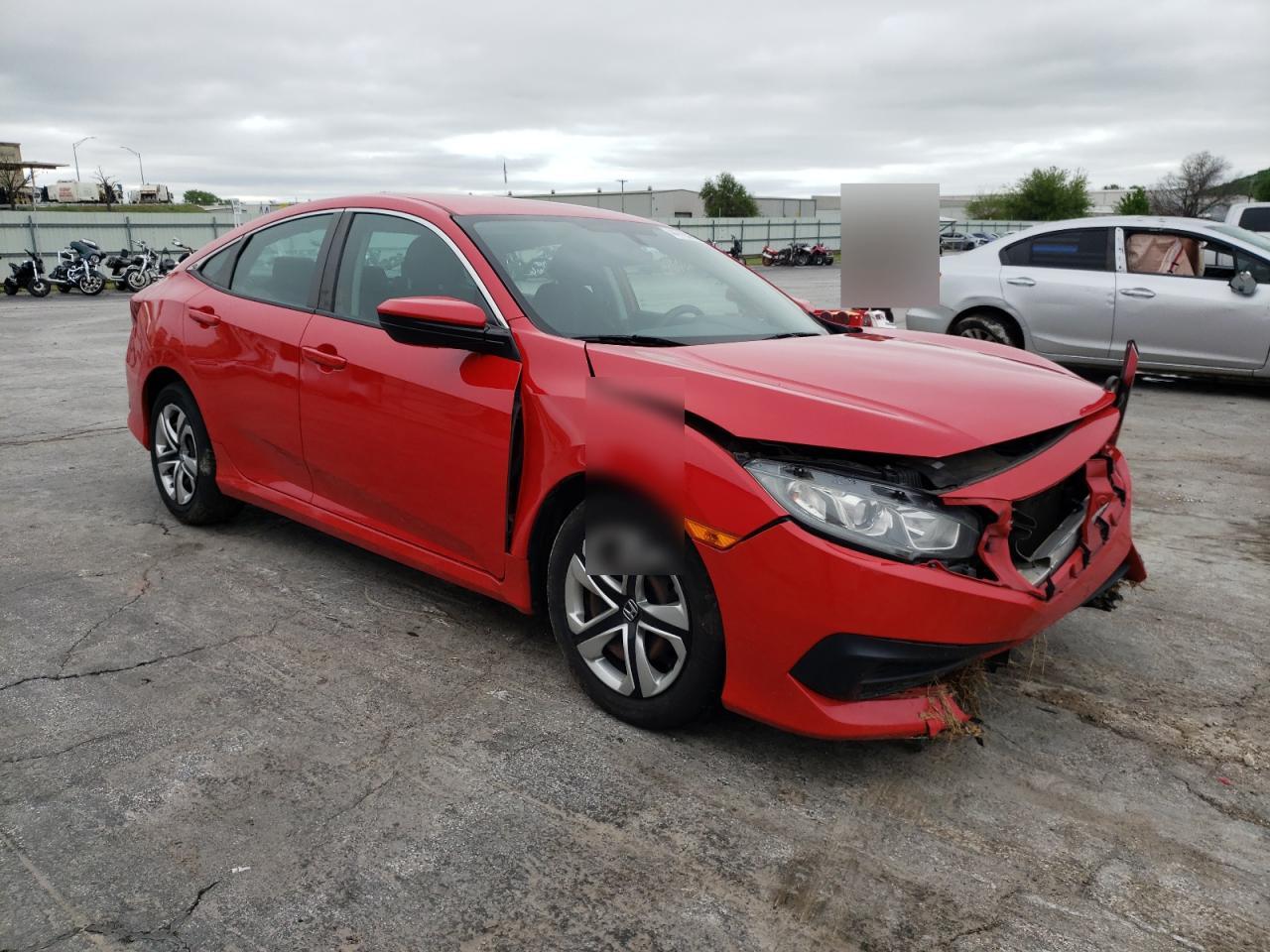 Photo 1 from auction – 2016 HONDA CIVIC LX with VIN 2HGFC2F58GH510281