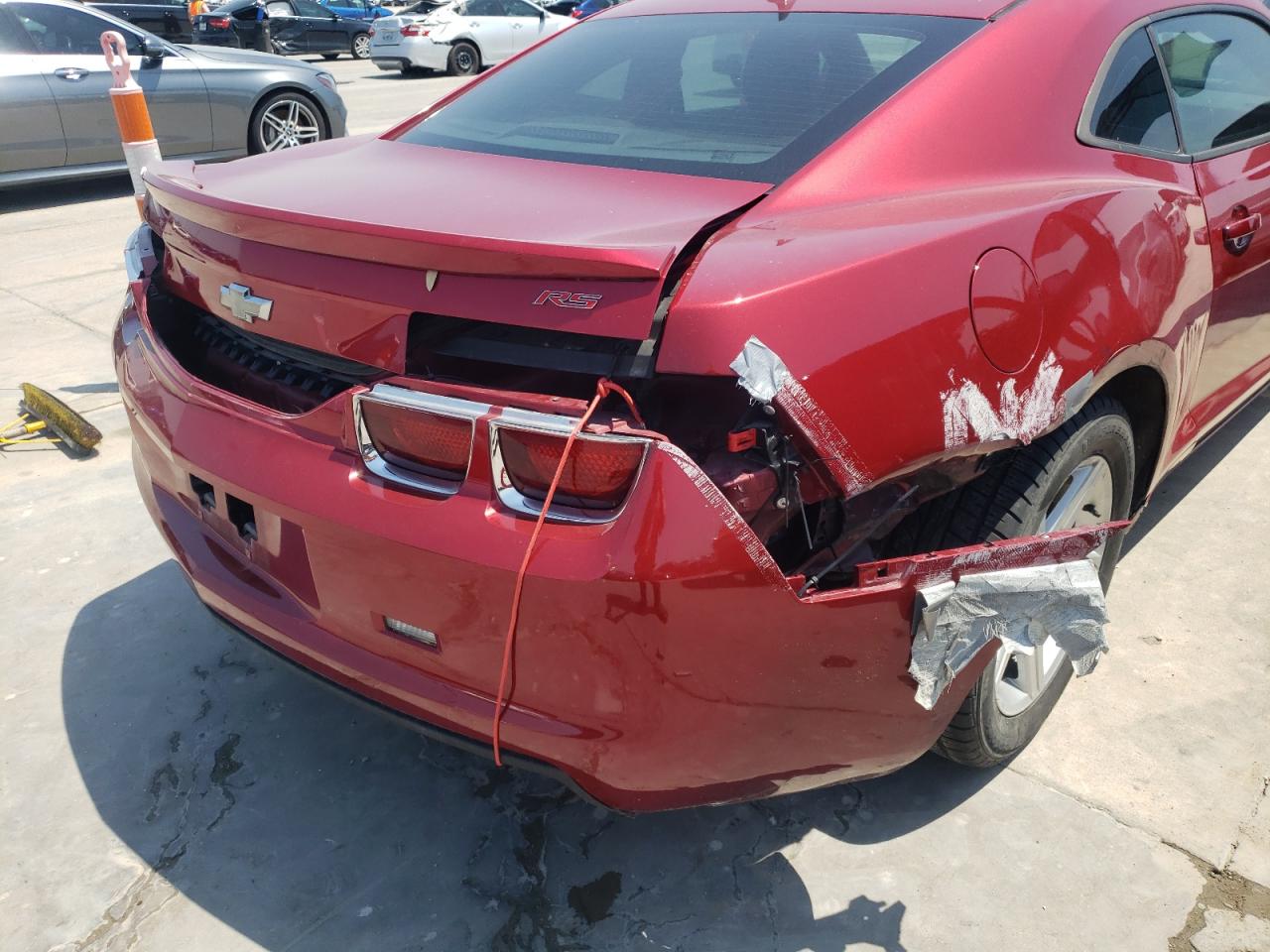 Photo 9 from auction – 2012 CHEVROLET CAMARO LT with VIN 2G1FB1E32C9180789
