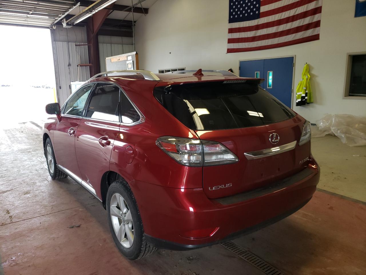 Photo 3 from auction – 2010 LEXUS RX 350 with VIN JTJBK1BA1A2001904