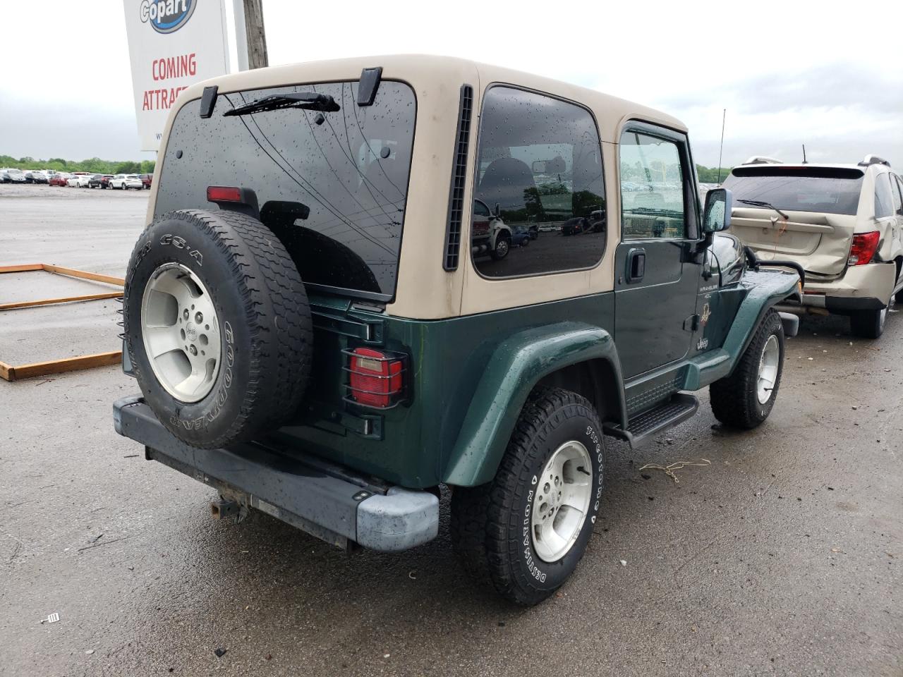 Photo 16 from auction – 2000 JEEP WRANGLER / with VIN 1J4FA59SXYP703143