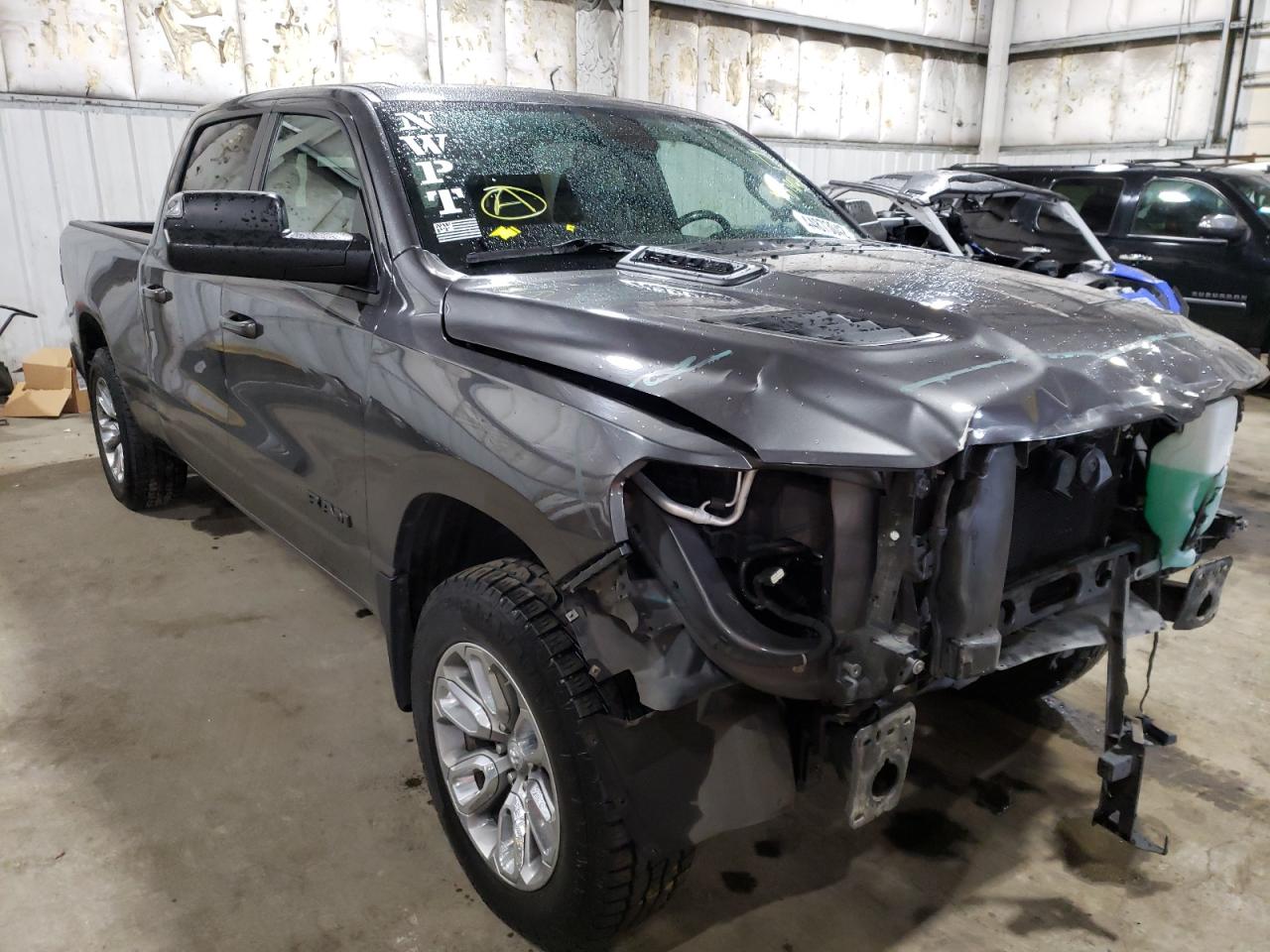 Photo 1 from auction – 2019 RAM 1500 SPORT with VIN 1C6SRFTT4KN587338