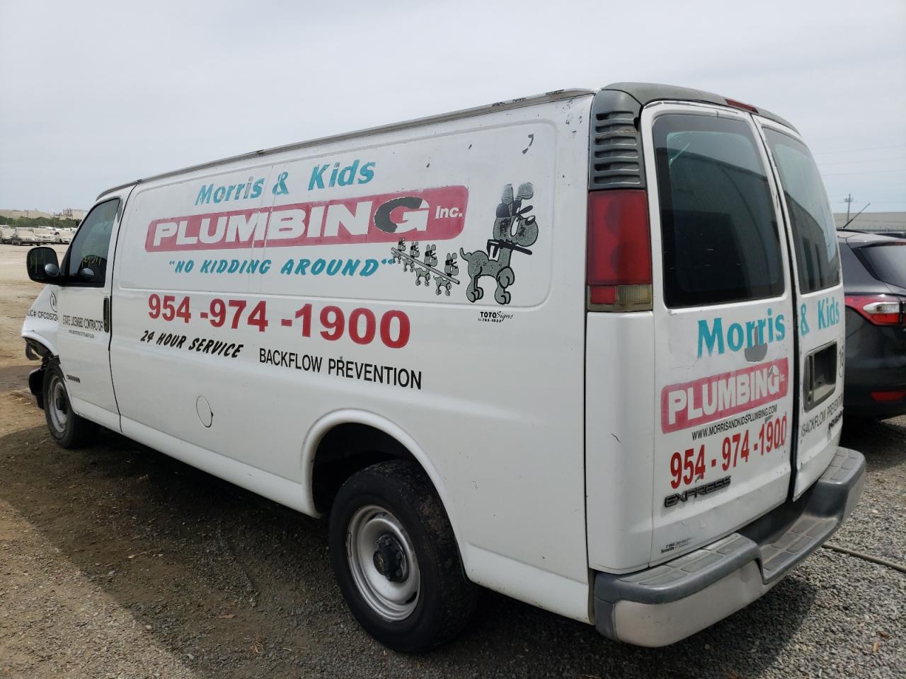 Photo 3 from auction – 2002 CHEVROLET EXPRESS G2 with VIN 1GCFG29W821242623