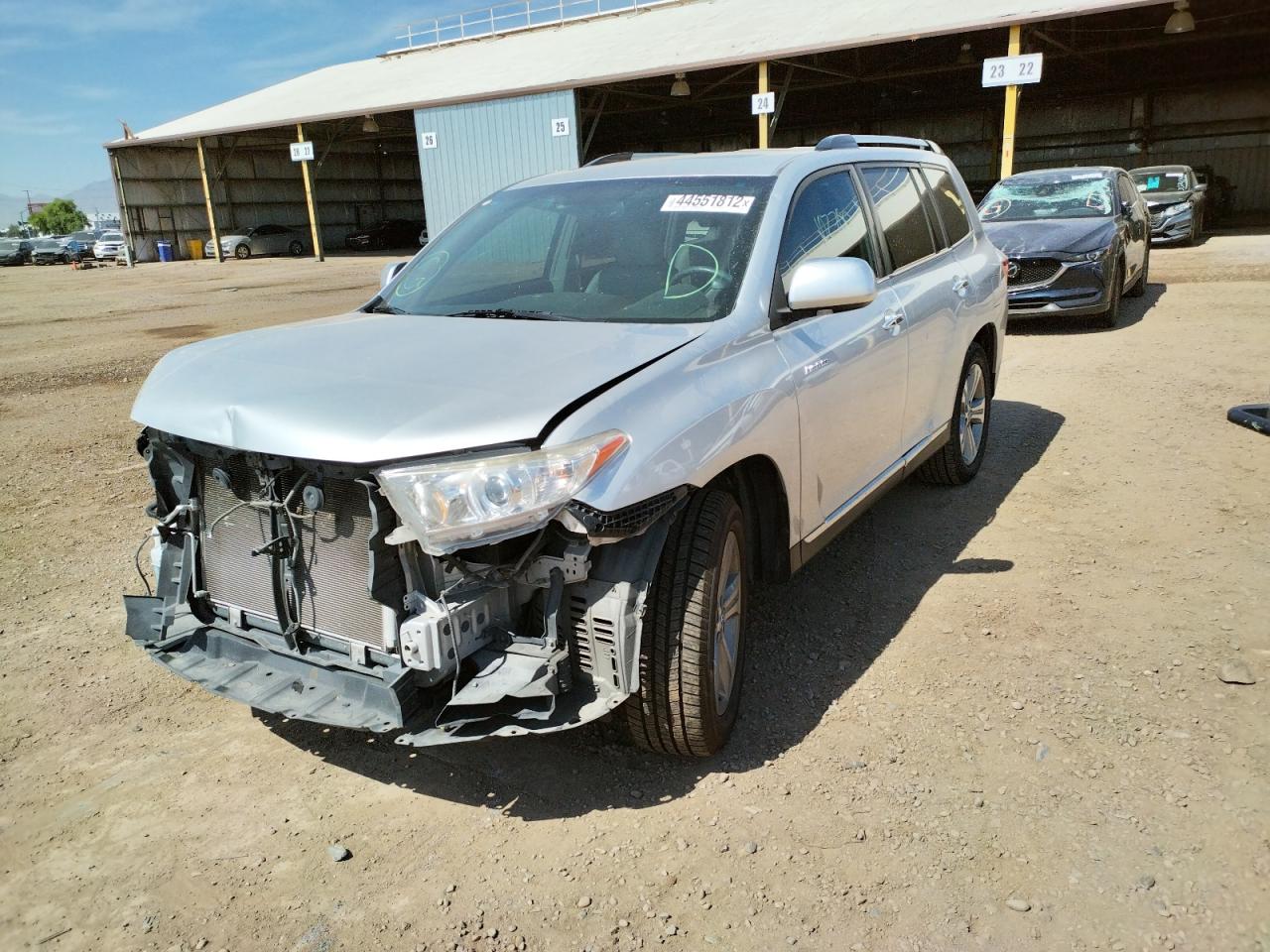 Photo 2 from auction – 2013 TOYOTA HIGHLANDER with VIN 5TDYK3EH6DS132857