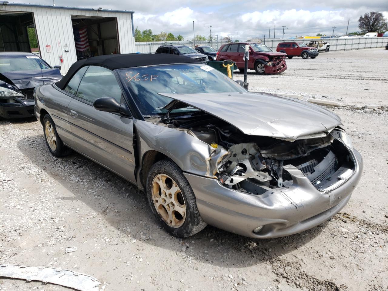 CHRYSLER SEBRING JX 1998 z numerem VIN 3C3EL55H4WT337893 - Zdjęcie z aukcji
