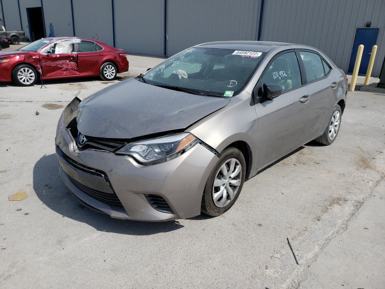 Photo 2 from auction – 2015 TOYOTA COROLLA L with VIN 2T1BURHE7FC361659