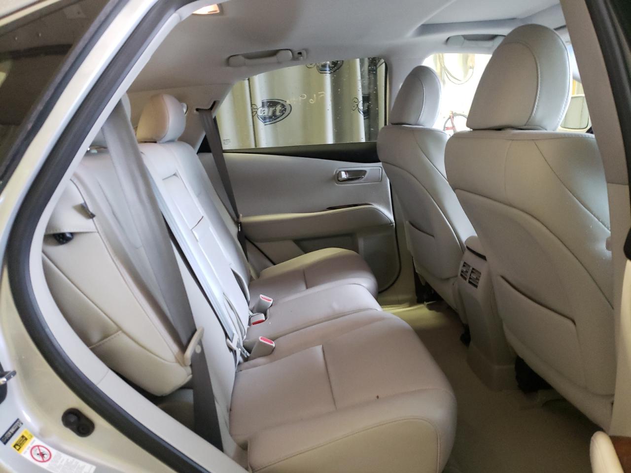 Photo 6 from auction – 2012 LEXUS RX 350 with VIN 2T2ZK1BA6CC070153