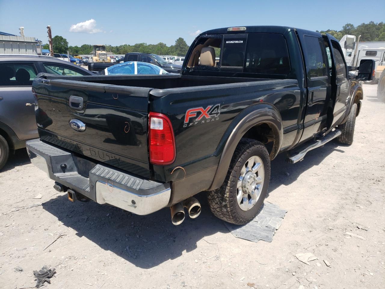 Photo 4 from auction – 2015 FORD F250 SUPER with VIN 1FT7W2BTXFEB09724