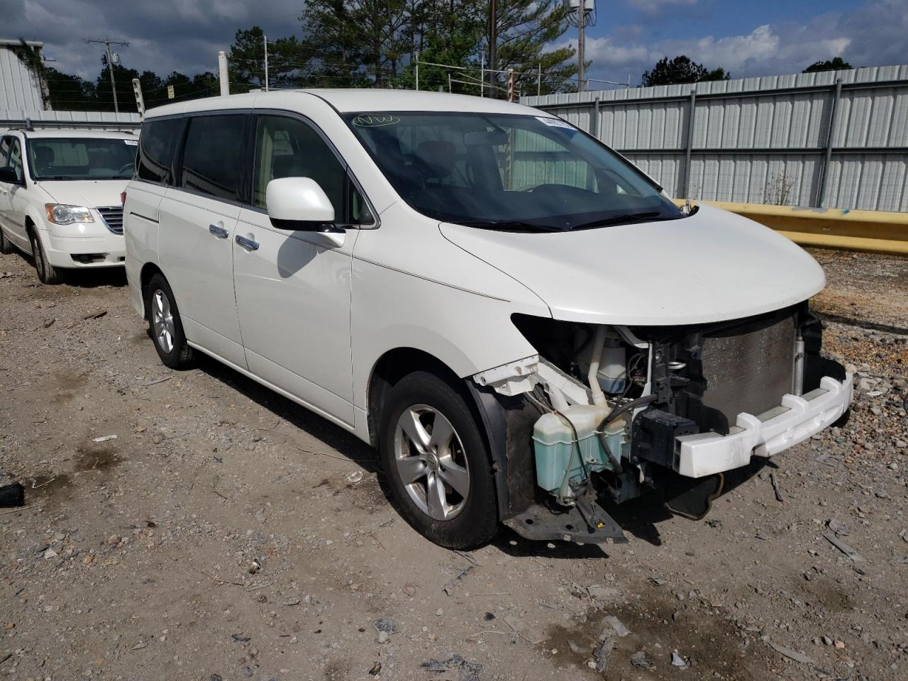 NISSAN QUEST S 2012 with VIN JN8AE2KP5C9044074 - Photo from auction