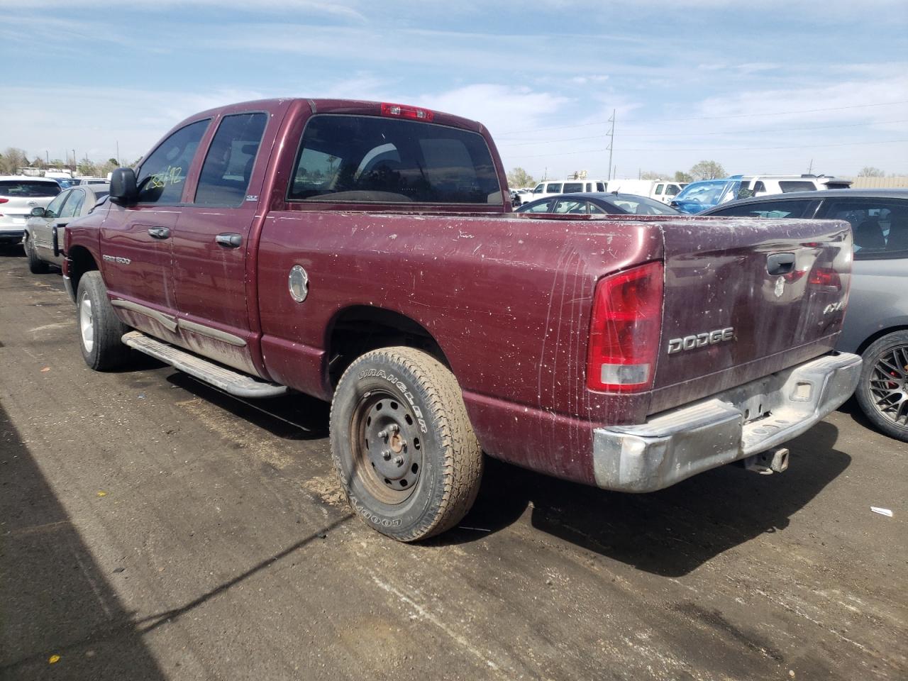 Photo 3 from auction – 2002 DODGE RAM 1500 with VIN 3D7HU18N22G176811