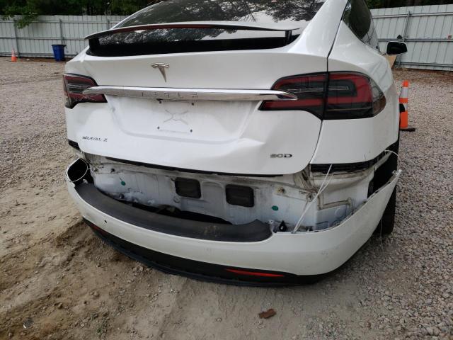 Photo 9 from auction – 2016 TESLA MODEL X with VIN 5YJXCDE26GF026170