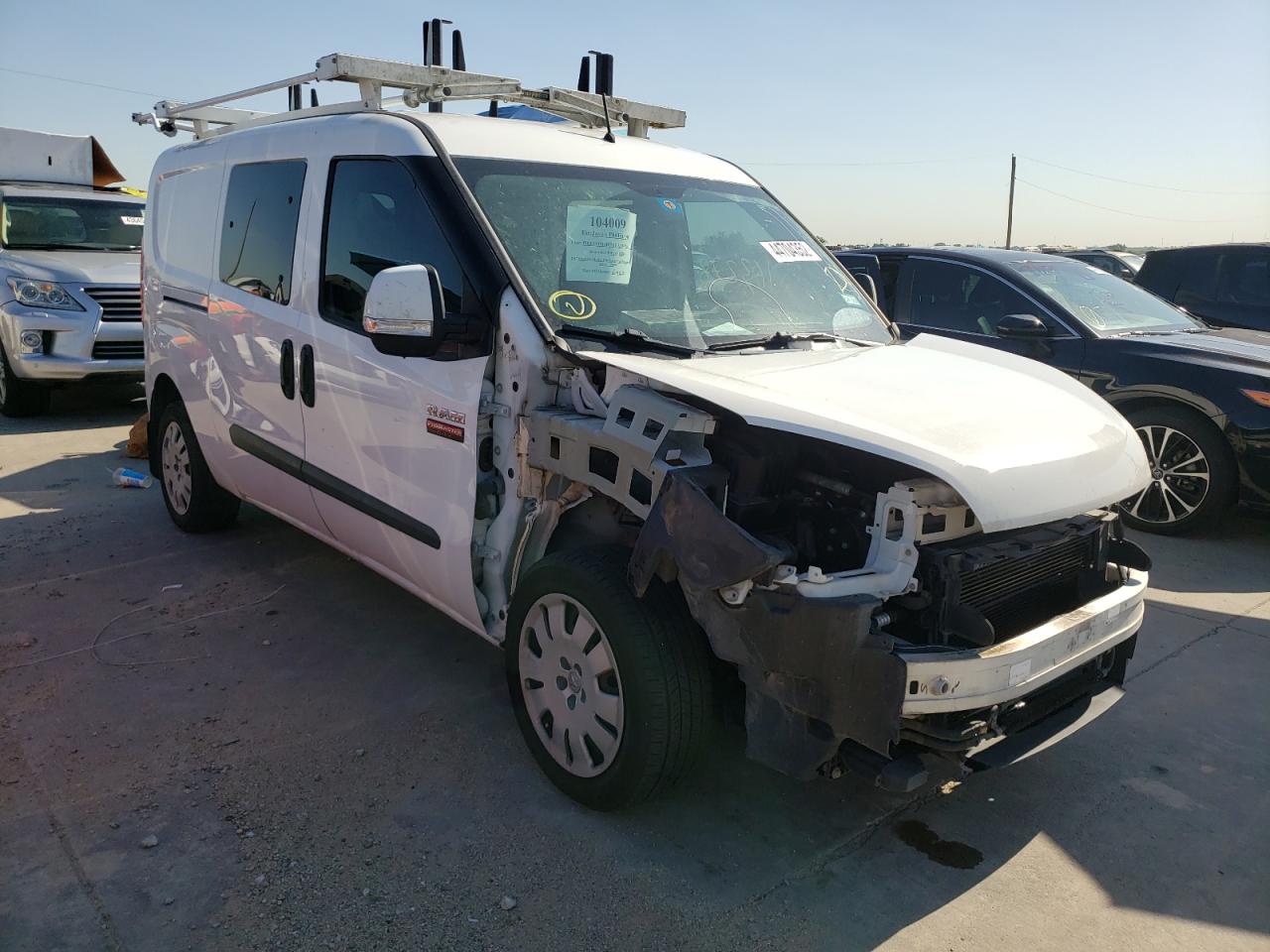 RAM PROMASTER 2017 with VIN ZFBERFBB4H6D45513 - Photo from auction