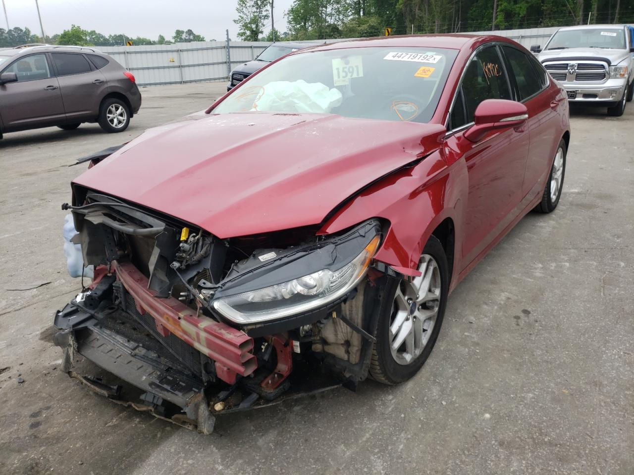 Photo 2 from auction – 2015 FORD FUSION SE with VIN 3FA6P0HD1FR251072