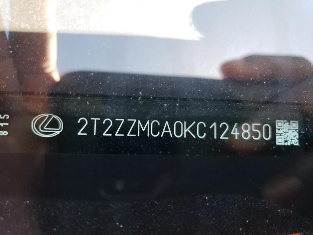 Photo 10 from auction – 2019 LEXUS RX 350 BAS with VIN 2T2ZZMCA0KC124850